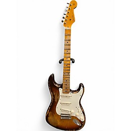 Used 2022 Fender Custom Shop LTD Red Hot Stratocaster Chocolate Three Tone Burst Solid Body Electric Guitar
