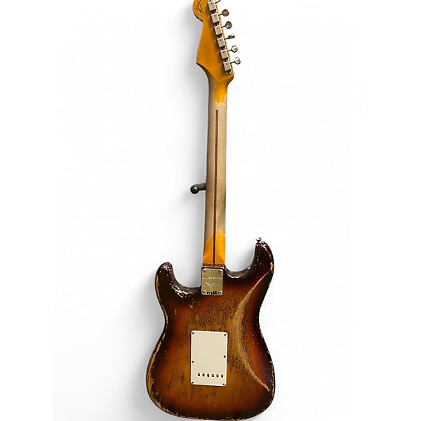 Used 2022 Fender Custom Shop LTD Red Hot Stratocaster Chocolate Three Tone Burst Solid Body Electric Guitar