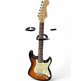Used Squier Bullet Stratocaster HSS 2 Tone Sunburst Solid Body Electric Guitar