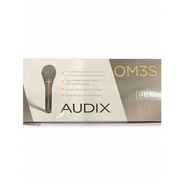 Used 2012 Audix OM3S Dynamic Microphone