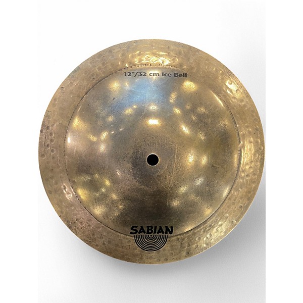 Used SABIAN 12in 12" Ice bell  Cymbal