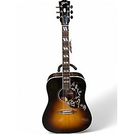 Used Gibson Hummingbird Standard Tobacco Sunburst Acoustic Electric Guitar