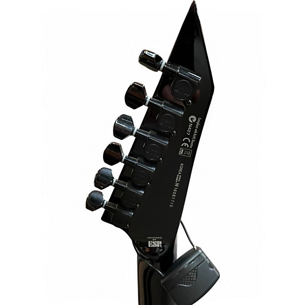 Used ESP LTD KH602 Kirk Hammett Signature Black Solid Body Electric Guitar