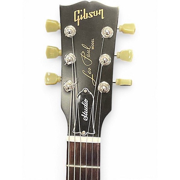 Used Gibson Les Paul Studio Brown Solid Body Electric Guitar