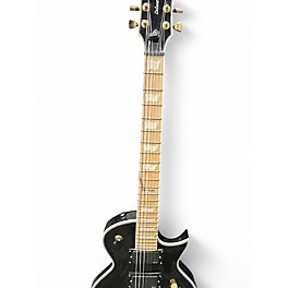 Used Ltd EC1000 Deluxe Black Solid Body Electric Guitar