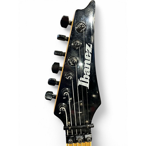 Used Ibanez EX3700 RED FLAME TRANSPARENT Solid Body Electric Guitar