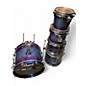 Used Pearl 5 Piece Masters Custom Blue Burst Drum Kit