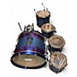 Used Pearl 5 Piece Masters Custom Blue Burst Drum Kit