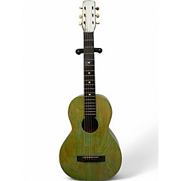 Used Stella 1940's H929 1/2 Size Shamrock Green Acoustic Guitar