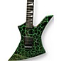 Used 2020s Jackson BRANDON ELLIS Green Solid Body Electric Guitar thumbnail
