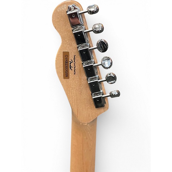 Used Squier paranormal telecaster factory 2nd Butterscotch Blonde Solid Body Electric Guitar
