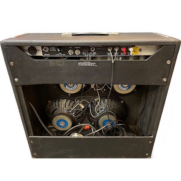 Vintage 1973 Fender Super Reverb Silver Panel Tube Guitar Combo Amp