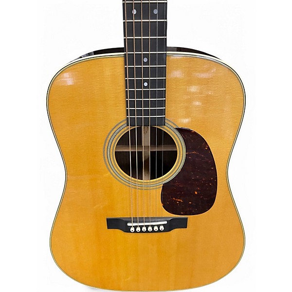 Used Martin D28 Natural Acoustic Guitar