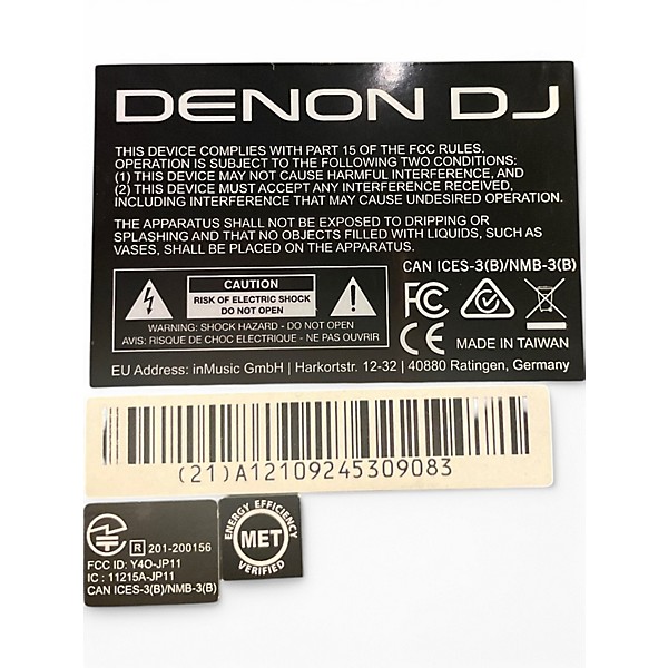 Used Denon DJ PRIME GO DJ Controller