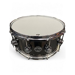 Used DW 14X6.5 Collector's Series Black Nickel Over Brass  Black Drum