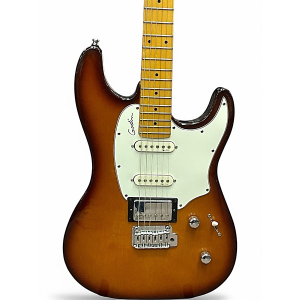 Used Godin Session Honey Burst Solid Body Electric Guitar