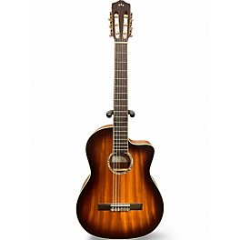 Used Cordoba C4-CE Sunburst Classical Acoustic Electric Guitar