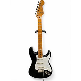 Used Squier Classic Vibe 1950S Stratocaster Black Solid Body Electric Guitar