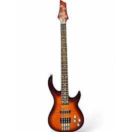 Used Rogue LX200B Series III 3 Color Sunburst Electric Bass Guitar