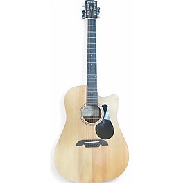 Used Alvarez AD30CE Natural Acoustic Electric Guitar