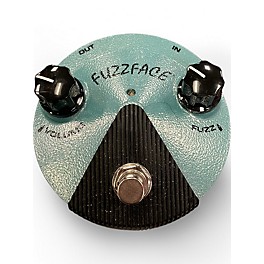 Used Dunlop Jimi Hendrix Fuzz Face Mini Turquoise Effect Pedal