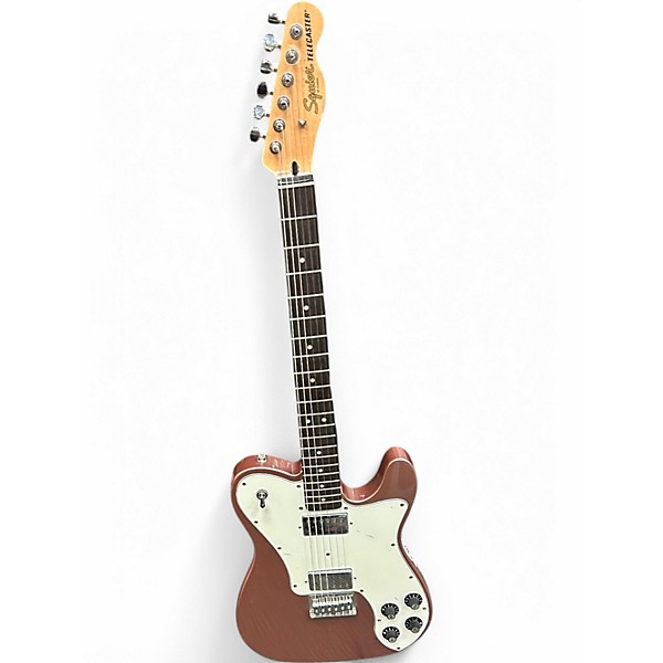 Used Squier Classic Vibe 70s Telecaster Deluxe Shell Pink Solid Body Electric Guitar