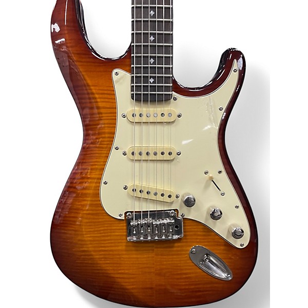 Used Dean Zelinsky TAGLIARE PRIVATE LABEL FLAMED MAPLE Solid Body Electric Guitar