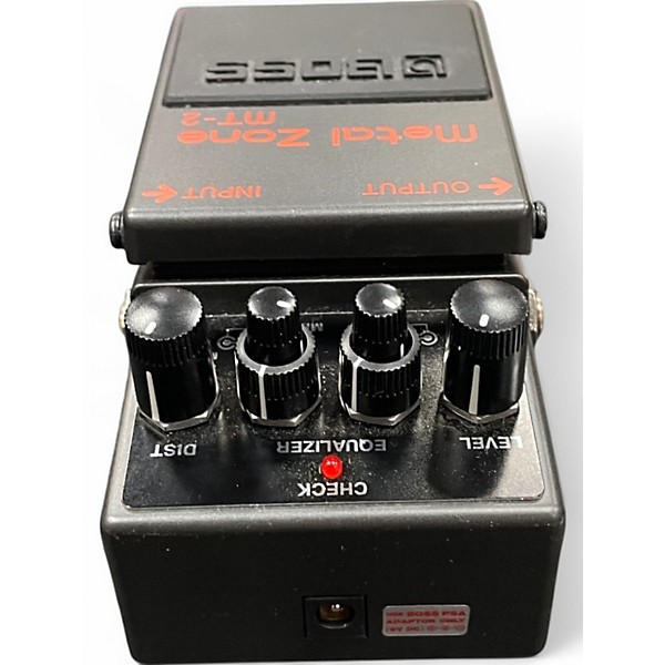Used BOSS MT2 Metal Zone Distortion Effect Pedal