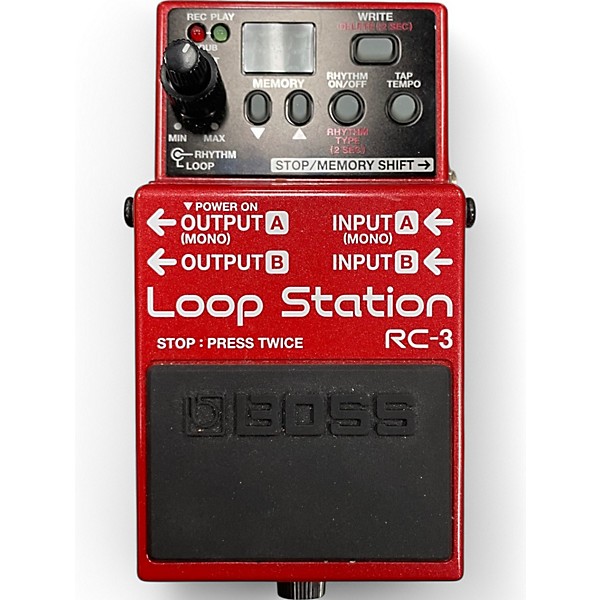 Used BOSS RC3 Loop Station Pedal