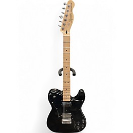 Used Squier Contemporary Telecaster HH Black Solid Body Electric Guitar