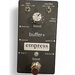 Used Empress Effects Buffer+ Analog I/O Interface with Switchable Boost Guitar Pedal