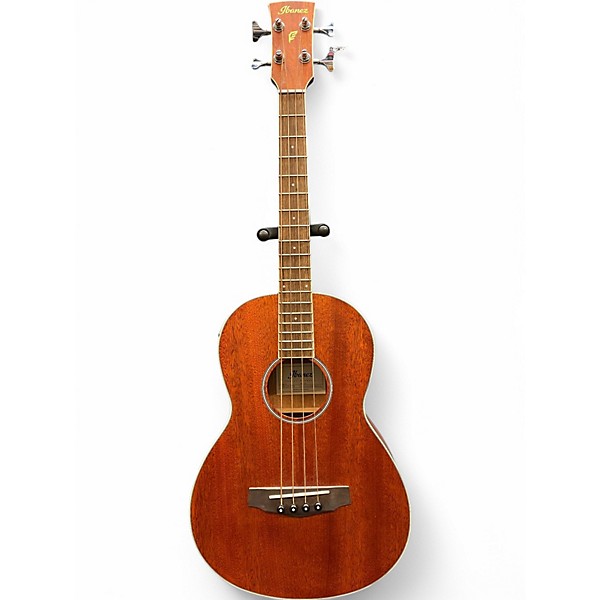 Used Ibanez PNB14EOPN Natural Acoustic Bass Guitar
