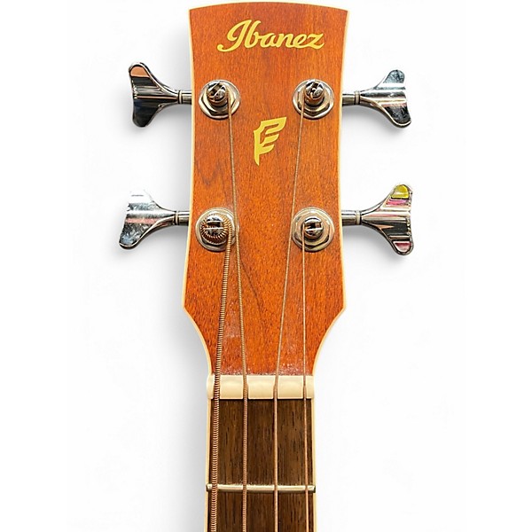 Used Ibanez PNB14EOPN Natural Acoustic Bass Guitar