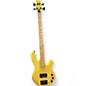 Used Chowny retrovibe barracuda yellow Electric Bass Guitar thumbnail