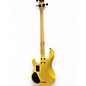 Used Chowny retrovibe barracuda yellow Electric Bass Guitar