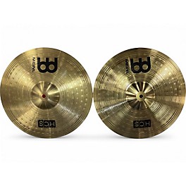 Used MEINL 14in HCS Hi Hat Pair Cymbal