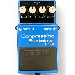 Used BOSS CS3 Compressor Sustainer Effect Pedal