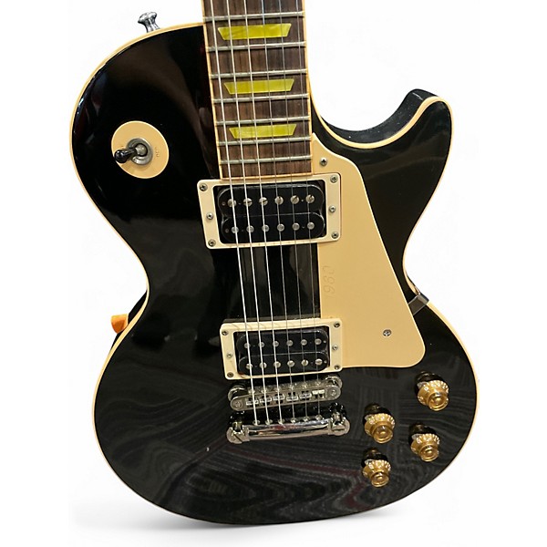Used 2005 Gibson Les Paul Classic Black Solid Body Electric Guitar