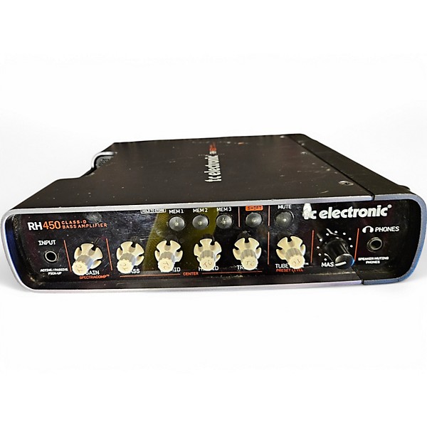Used TC Electronic RH450 450W Bass Amp Head