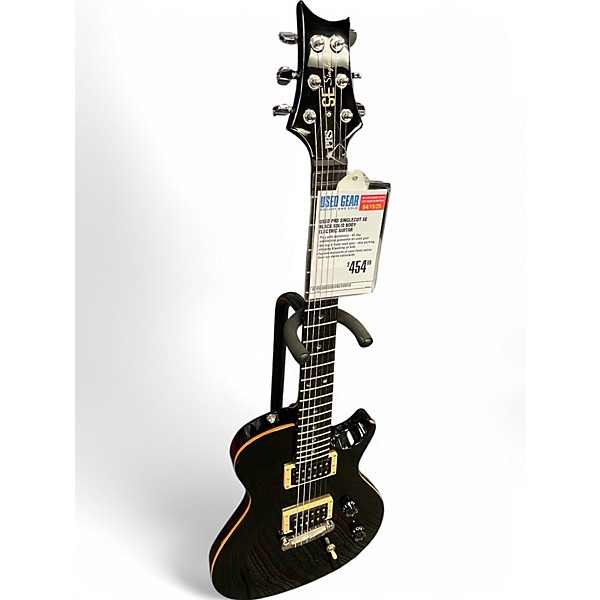 Used PRS Singlecut SE Black Solid Body Electric Guitar