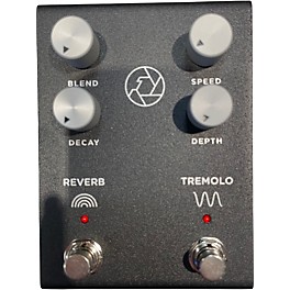 Used Milkman Sound F-stop Reverb and Tremolo Effect Pedal