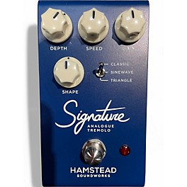 Used Hamstead Soundworks Signature Analogue Tremolo Effect Pedal