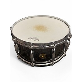 Used Gretsch Drums 14X6.5 Black Chrome Cast Steel Black Chrome Drum