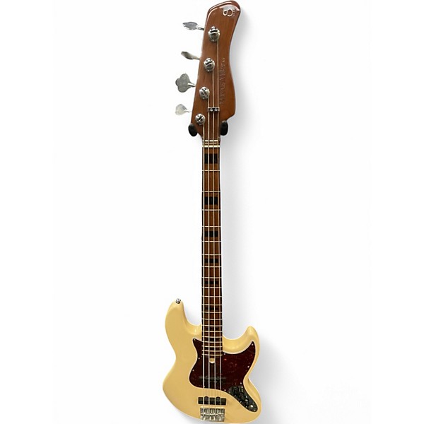 Used Marcus Miller V5 Antique White Electric Bass Guitar