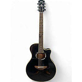 Used Yamaha APX500III Black Acoustic Electric Guitar