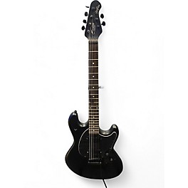 Used Sterling by Music Man SR30 Satin Black Solid Body Electric Guitar