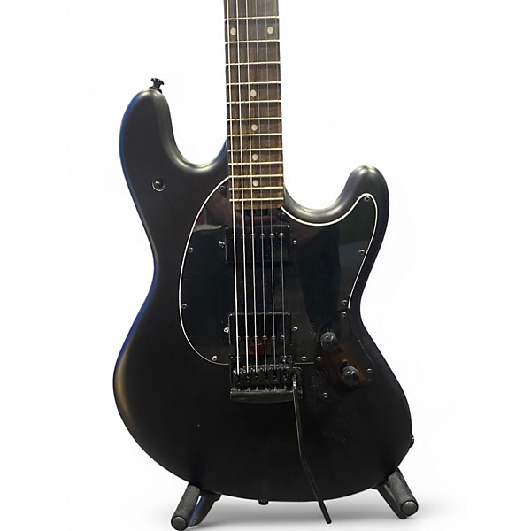 Used Sterling by Music Man SR30 Satin Black Solid Body Electric Guitar