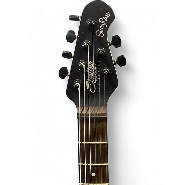 Used Sterling by Music Man SR30 Satin Black Solid Body Electric Guitar