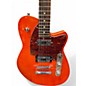 Used Reverend CHARGER Trans Orange Solid Body Electric Guitar