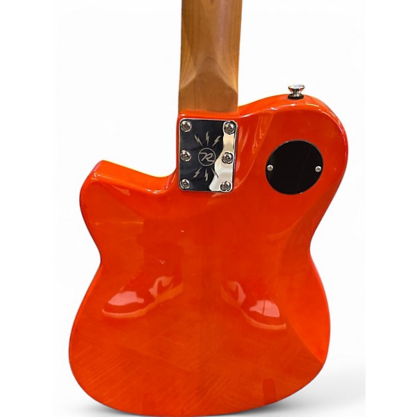 Used Reverend CHARGER Trans Orange Solid Body Electric Guitar